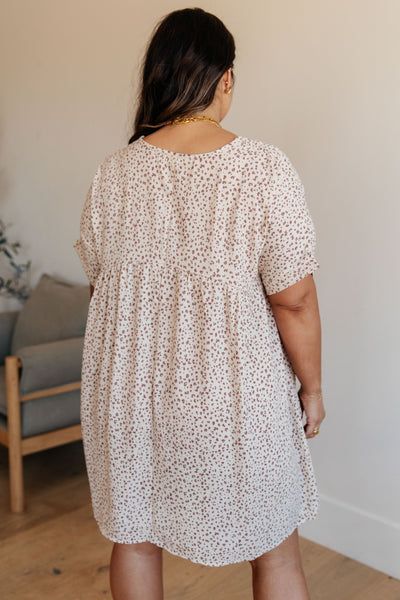 Dolman Sleeve Dress in Oatmeal