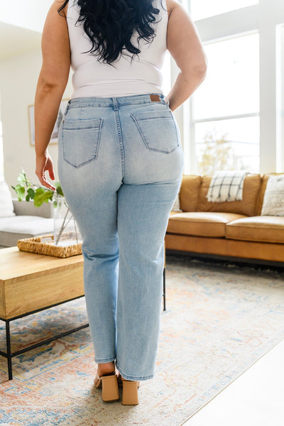 Judy Blue High Rise Wide Leg Jeans