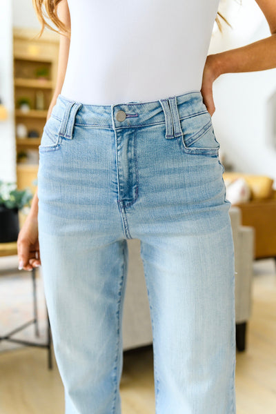 Judy Blue High Rise Wide Leg Jeans