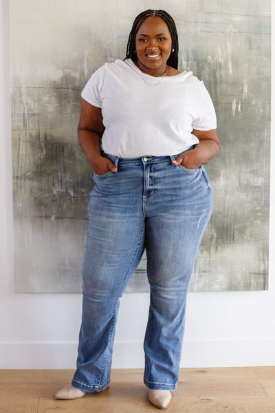 Judy Blue Braided Belt Loop Jeans