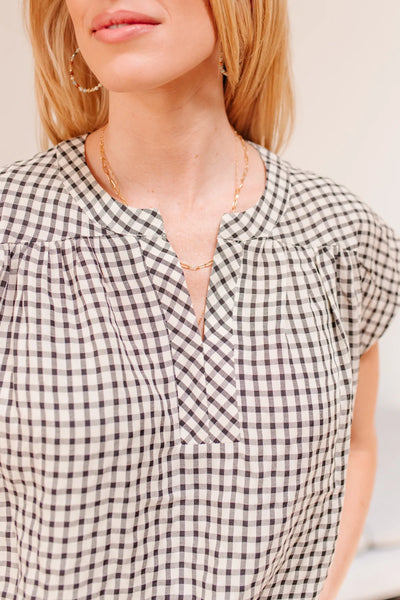 Sunshine Picnic Top