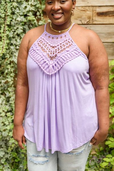 Taste of Bliss Tank in Purple