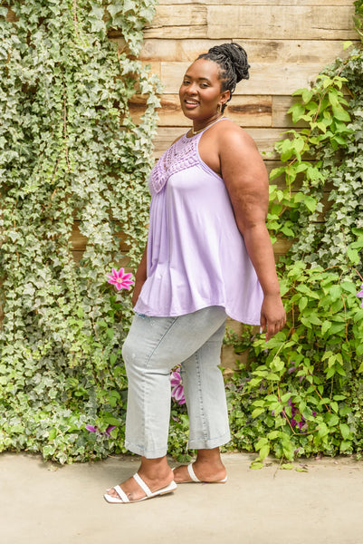 Taste of Bliss Tank in Purple