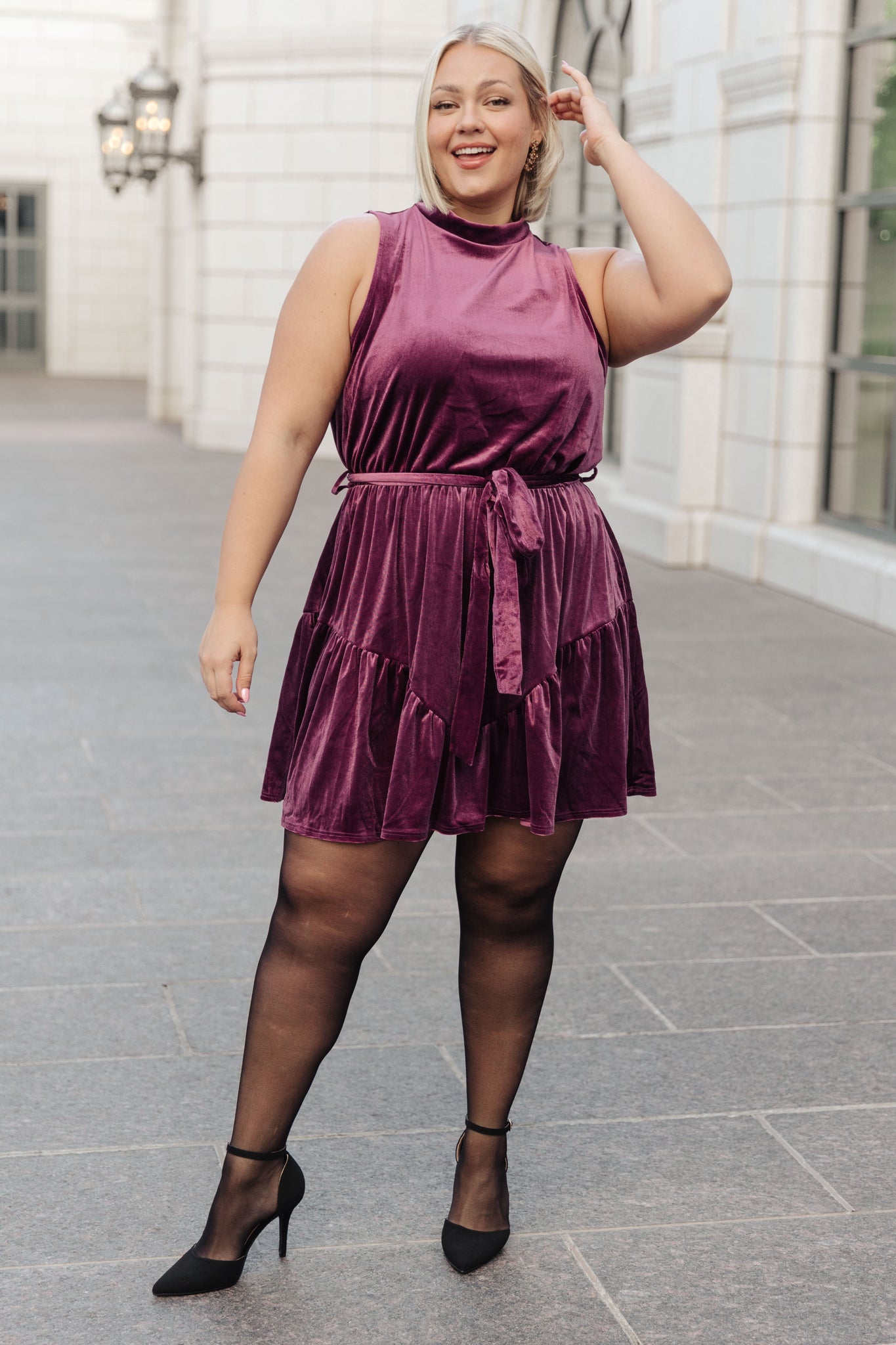 Holiday Velvet Dress