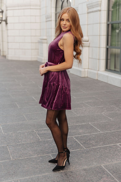 Holiday Velvet Dress