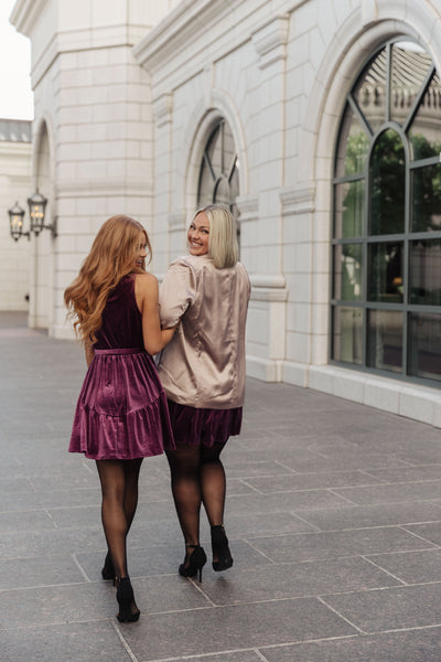Holiday Velvet Dress