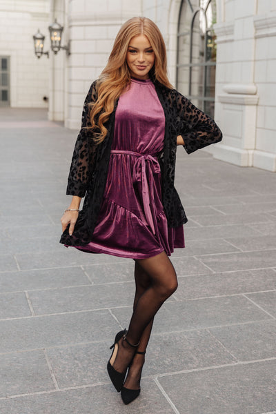 Holiday Velvet Dress