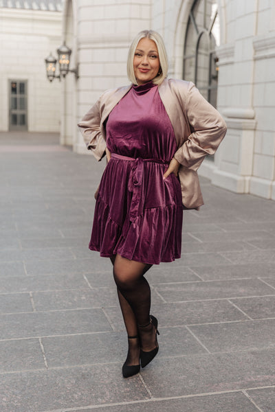 Holiday Velvet Dress