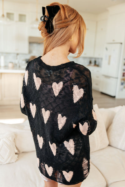 Love Distressed Sweater