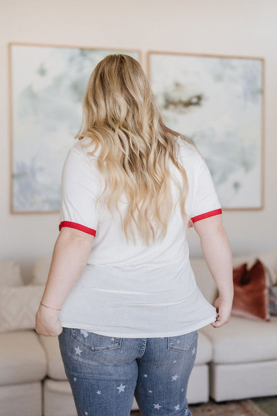 USA Ringer Tee