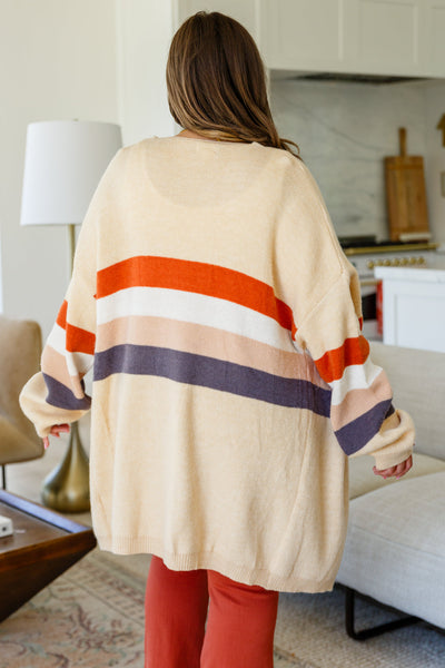 Story Striped Cardigan