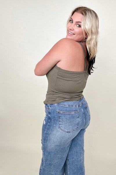 New! Ribbed Tank