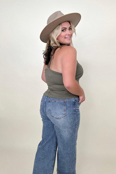 New! Ribbed Tank